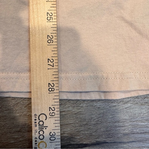 Men’s Beige Cotton T-Shirt Medium - Picture 3 of 5